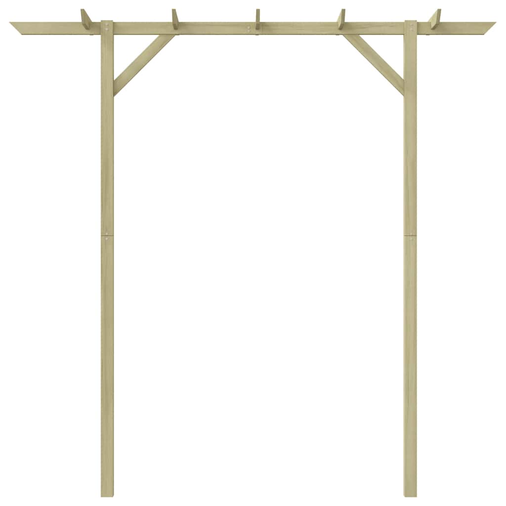 Pergolato da Giardino 205x40x203 cm in Legno | homemem39