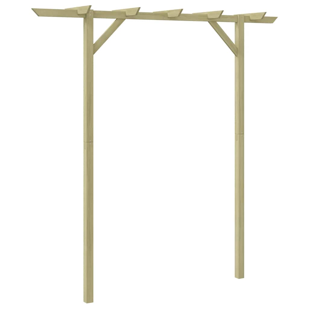 Pergolato da Giardino 205x40x203 cm in Legno | homemem39