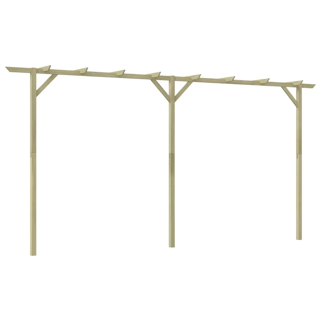 Pergolato da Giardino 410x40x203 cm in Legno | homemem39