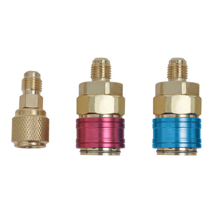 Set Manometro a 2 Vie per Condizionatore d'Aria - homemem39