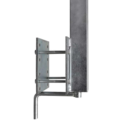 Set Supporto Prua a Barra Solida per Rimorchio Barca 63 - 88 cm | homemem39