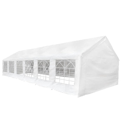 Tessuto per tenda senza struttura Bianco 12 x 6 m PE