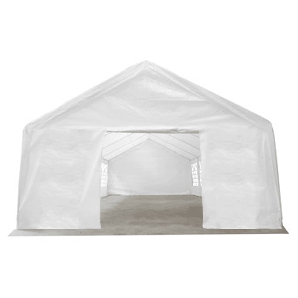 Tessuto per tenda senza struttura Bianco 12 x 6 m PE