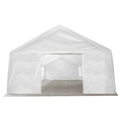 | Tessuto per tenda senza struttura | Bianco 12 x 6 m PE