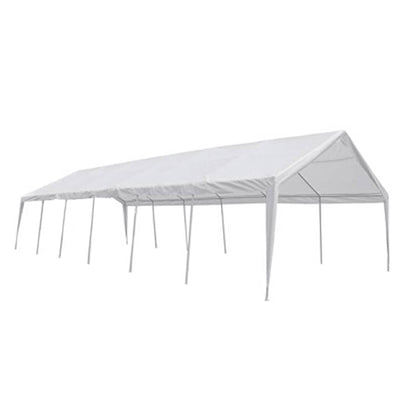 Tessuto per tenda senza struttura Bianco 12 x 6 m PE
