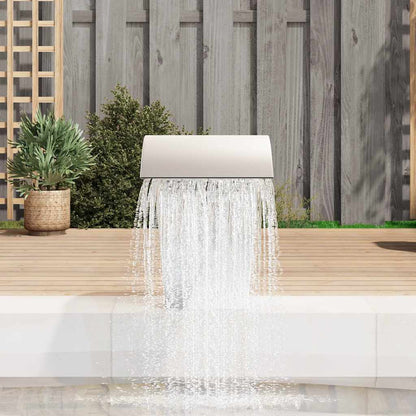 Cascata da Giardino in Acciaio Inossidabile 45x30x60 cm