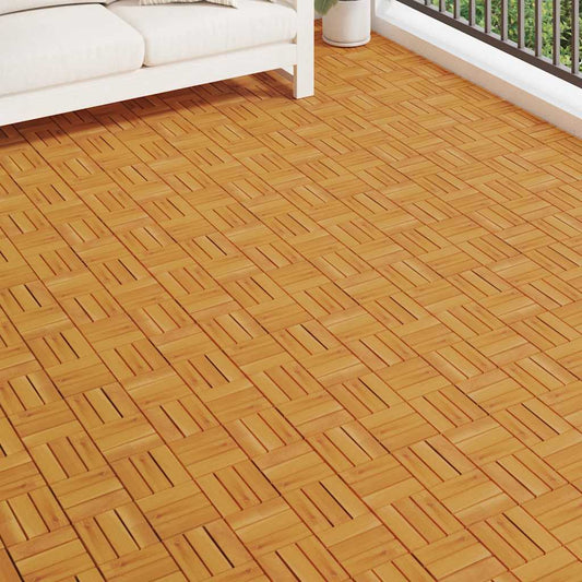 Floor Strips 30x30 cm in Acacia Wood 30 pcs