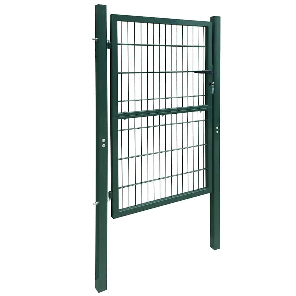 Cancello per Recinzione 2D (Singolo) Verde 100x140 cm | homemem39