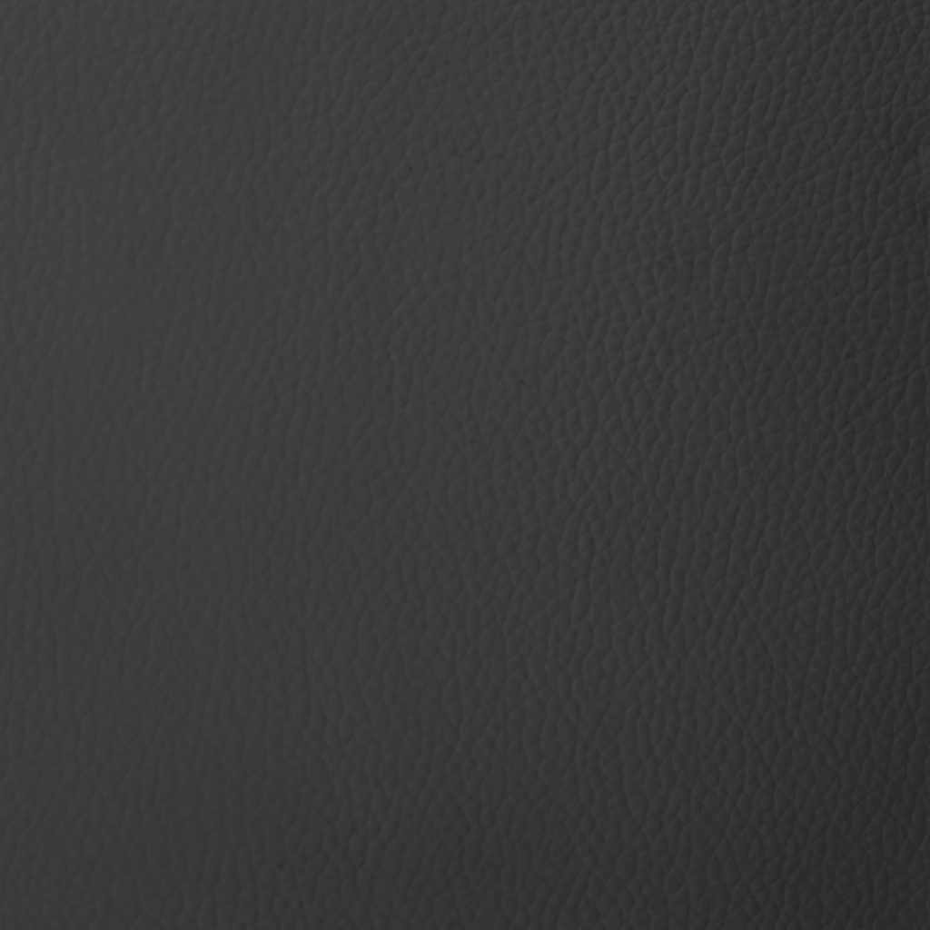 Divano Componibile a 3 Posti in Pelle Artificiale Nero - homemem39