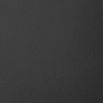 Divano Componibile a 3 Posti in Pelle Artificiale Nero - homemem39