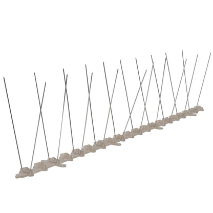 Set Dissuasori per Uccelli e Piccioni 6 pz 2 File 3 m | homemem39