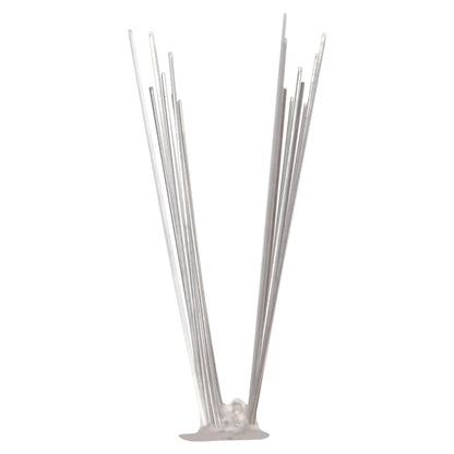 Set Dissuasori per Uccelli e Piccioni 6 pz Acciaio 2 File 3 m | homemem39