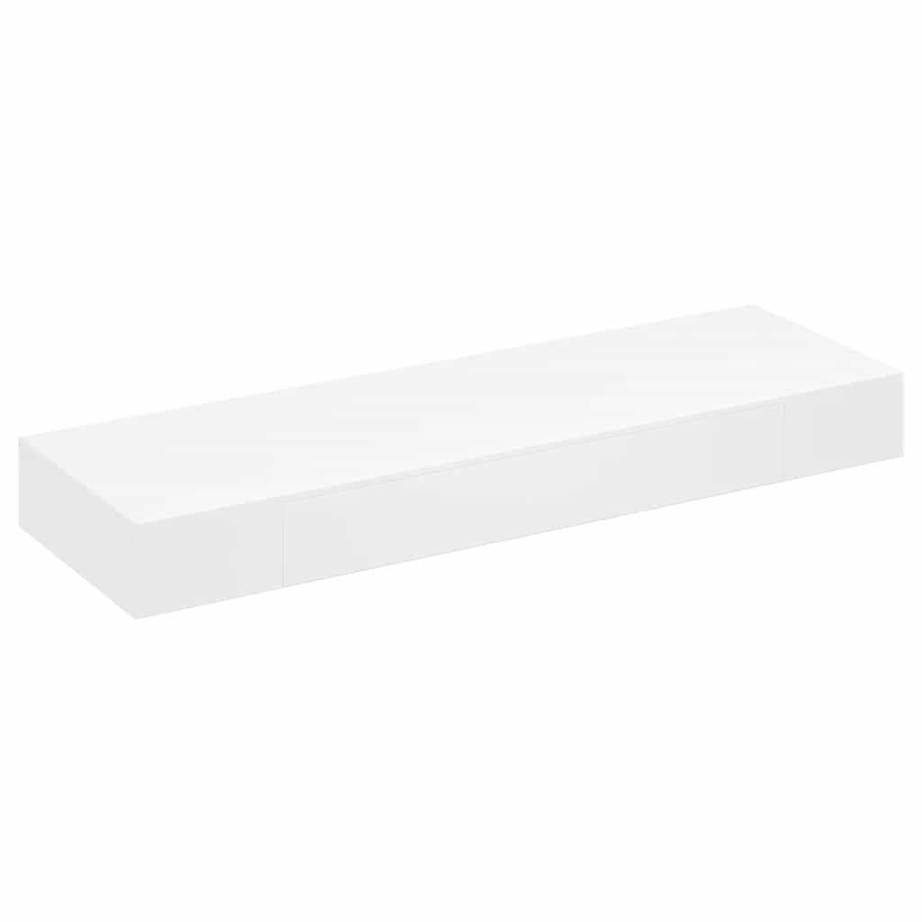 Mensola per Pareti Nera in MDF per Libri/DVD | homemem39