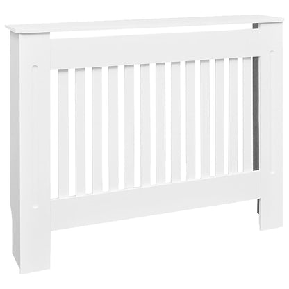 Armadietto Copritermosifone in MDF Bianco 112 cm - homemem39