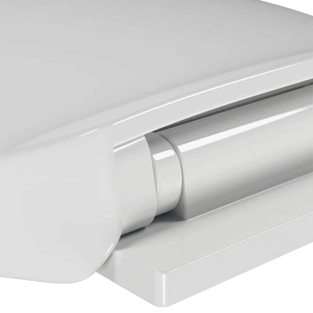 Copriwater a Chiusura Ammortizzata Bianco Ovale