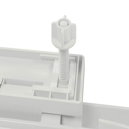 Copriwater a Chiusura Ammortizzata Bianco Quadrato