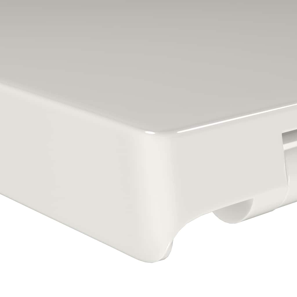 Copriwater Ammortizzato e Sgancio Rapido Bianco Quadrato