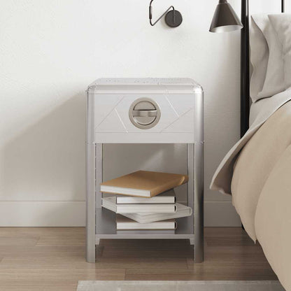 Tavolino Aereo in Alluminio 1 Cassetto Vintage Aircraft Airman