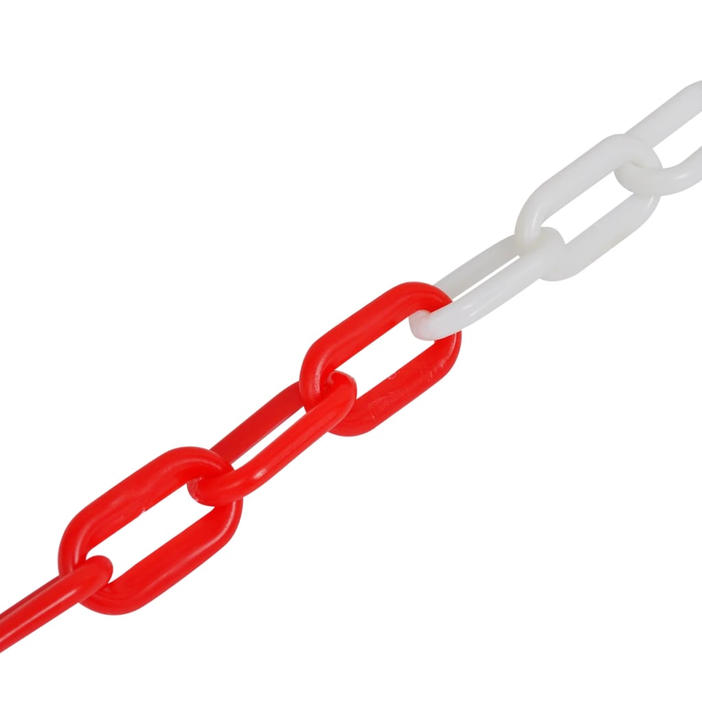 Set Stradale con Pali e Catena in Plastica 10 m | homemem39