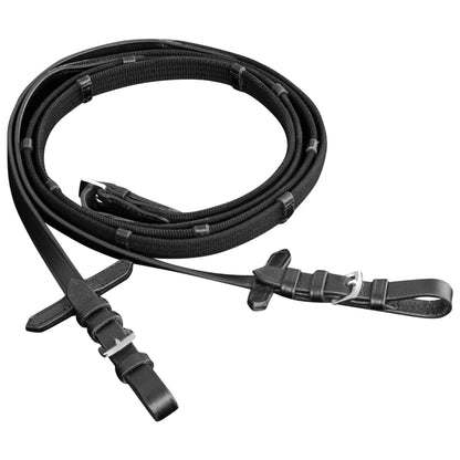 Briglie in Pelle con Redini e Morso Nero per Cavallo Full | homemem39