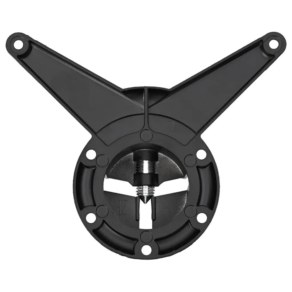 Set Gambe per Tavolo 4 pz Nere Regolabili in Altezza 710 mm - homemem39