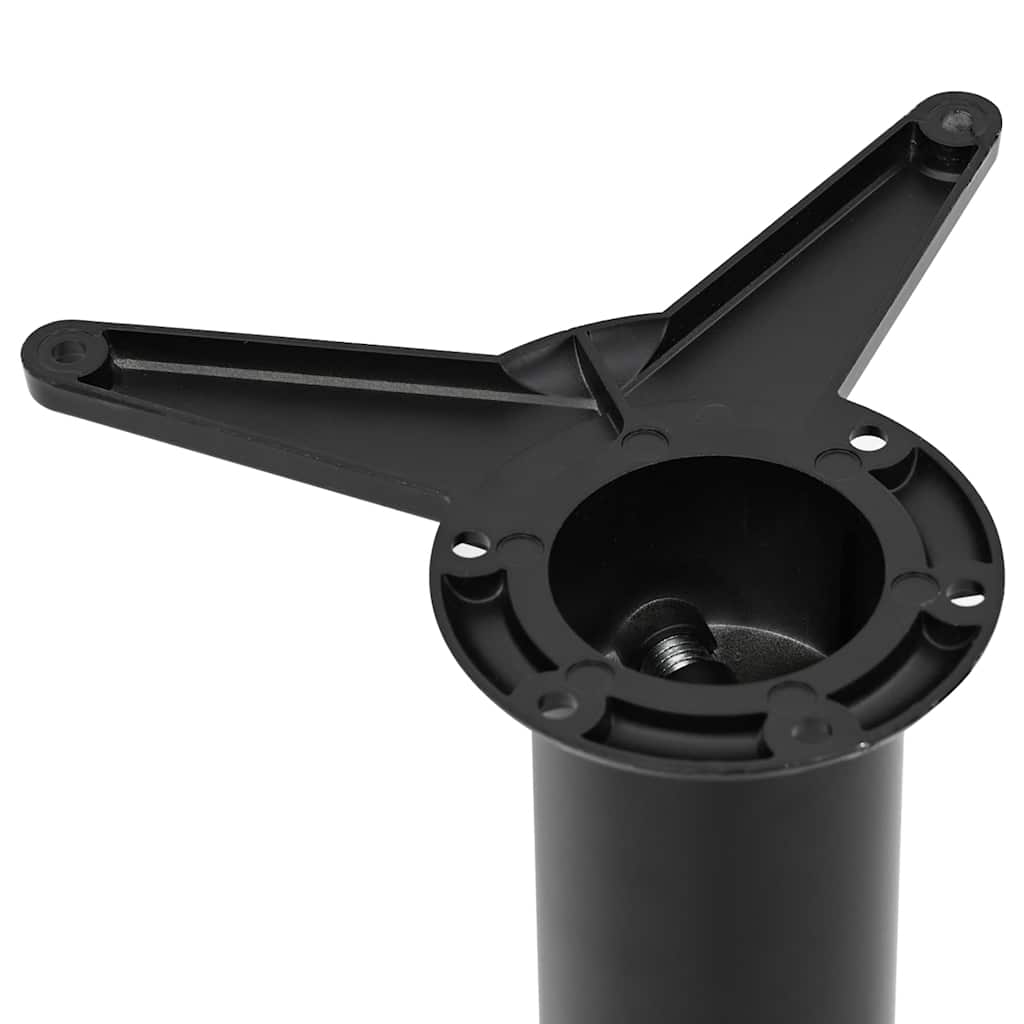 Set Gambe Tavolo Altezza Regolabile Nere 870 mm - homemem39