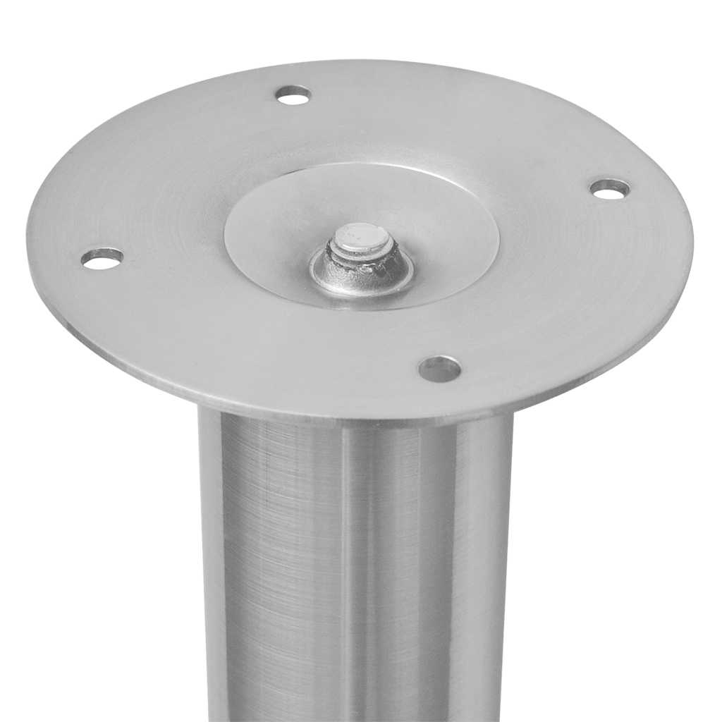 Gambe Telescopiche Tavolo 2 pz 710 mm-1100 mm