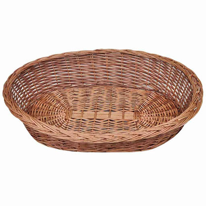 Cesto per Cani/Lettino in Vimini Naturale 90 cm - homemem39