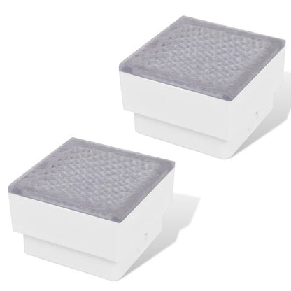 Luci Calpestabili 2 pz a LED 100 x 100 x 68 mm | homemem39