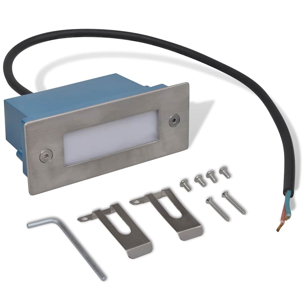 Lampade da Incasso a LED 2 pz per Scale 44x111x56 mm - homemem39