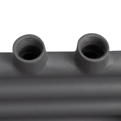 Radiatore Centrale Portasciugamano Dritto Grigio 600 x 1160 mm - homemem39
