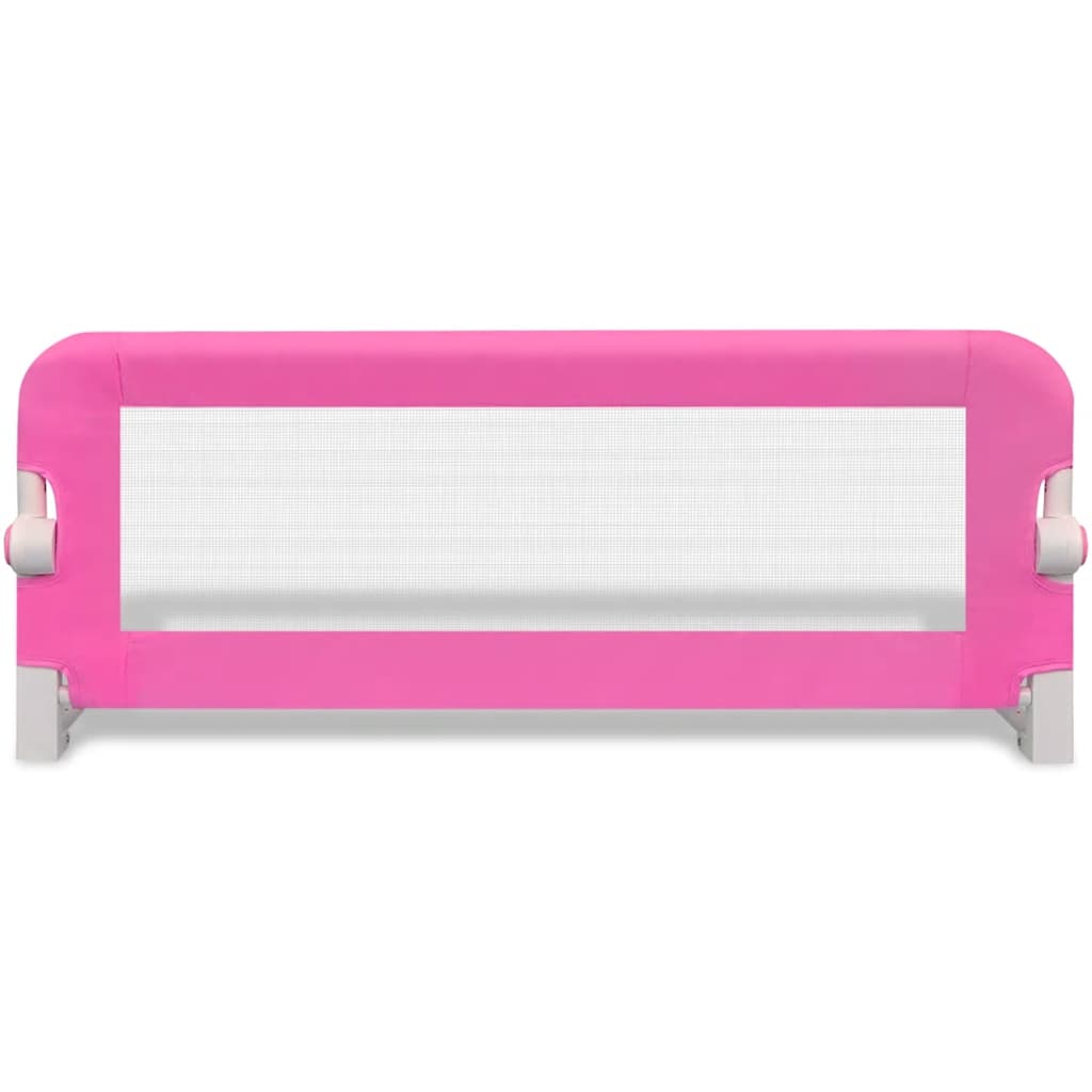 Barriera di Sicurezza per Letto Bambino 102 x 42 cm Rosa - homemem39