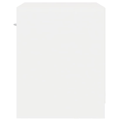 Comodini 2 pz con Cassetto Bianchi - homemem39