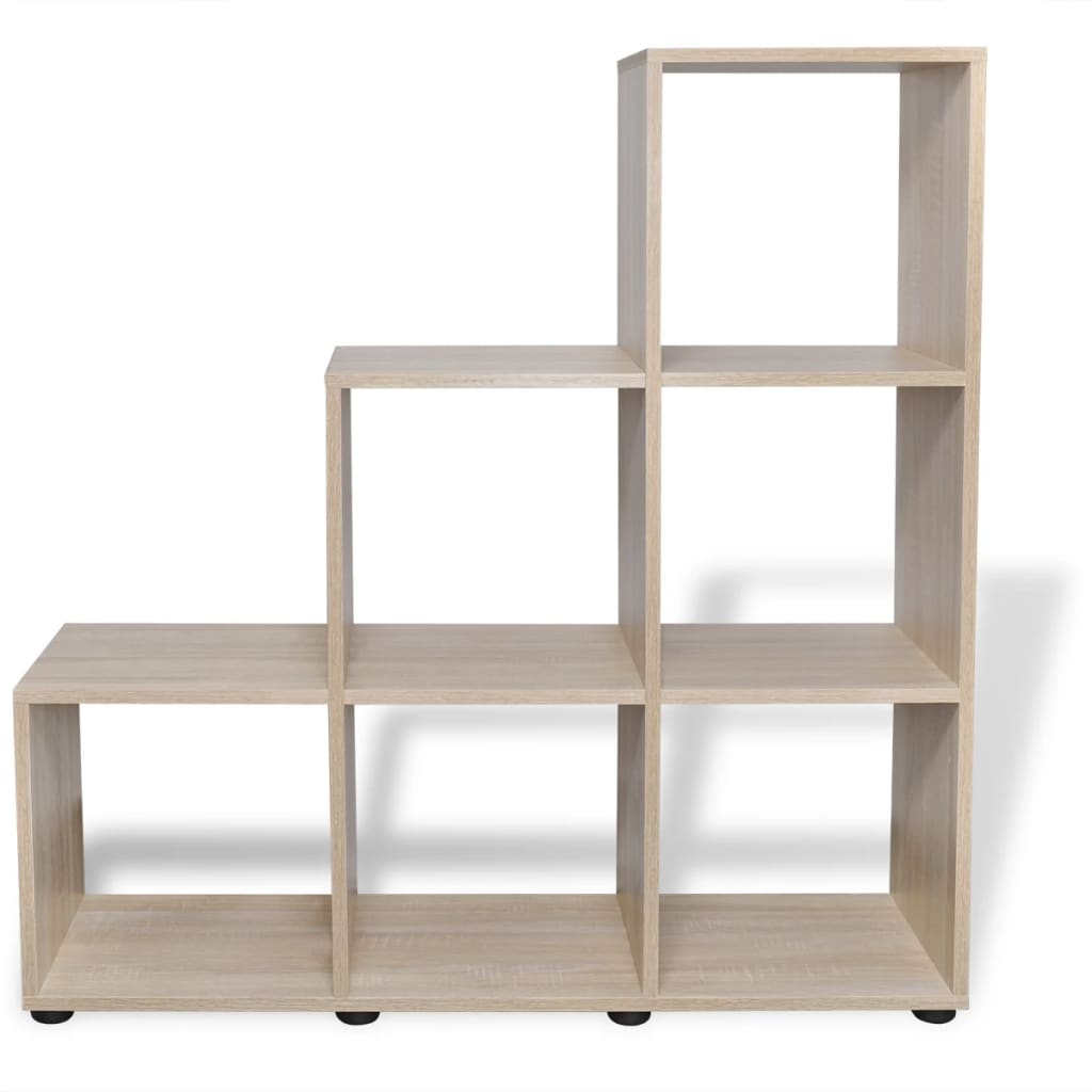 Libreria Scalare / Scaffale Espositore 107 cm Rovere | homemem39