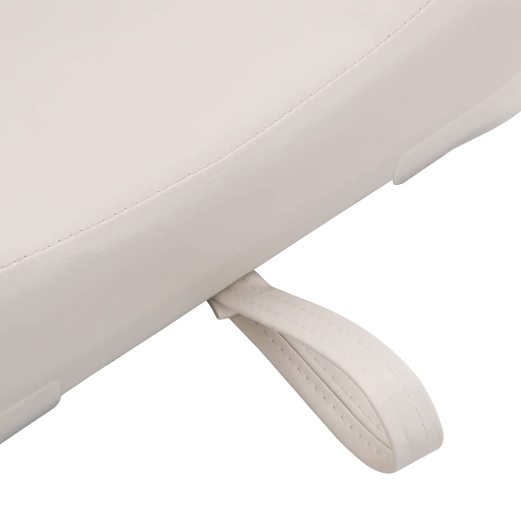 Set di 2 Sedili Pieghevoli per Barca con Cuscino Blu-Bianco