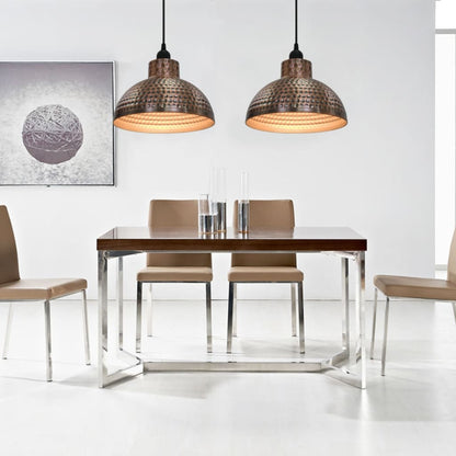 Lampadari 2 p Semisferici Color Rame - homemem39