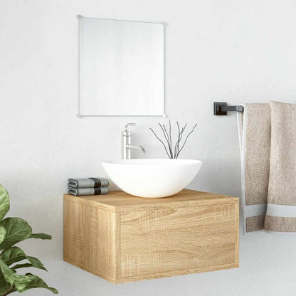 Set Mobili da Bagno 2 pz in legno multistrato