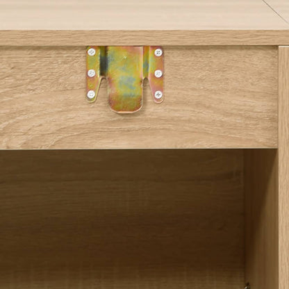 Set Mobili da Bagno 2 pz Rovere in Legno Multistrato | homemem39