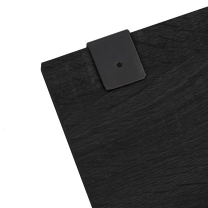 Set Mobili da Bagno 7 pz Nero in Legno Multistrato | homemem39