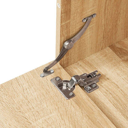Set Mobili da Bagno 6 pz Rovere in Legno Multistrato | homemem39