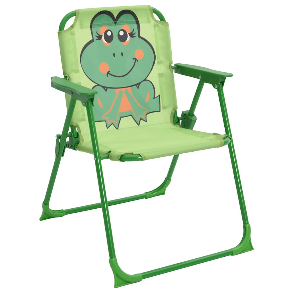 Set da Bistrot da Giardino per Bambini con Ombrellone Verde