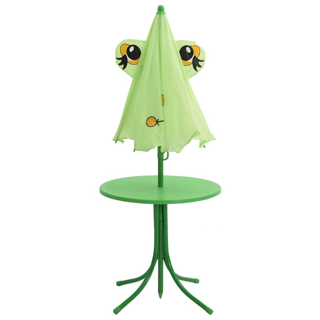 Set da Bistrot da Giardino per Bambini con Ombrellone Verde | homemem39