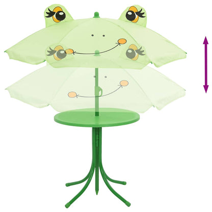 Set da Bistrot da Giardino per Bambini con Ombrellone Verde | homemem39