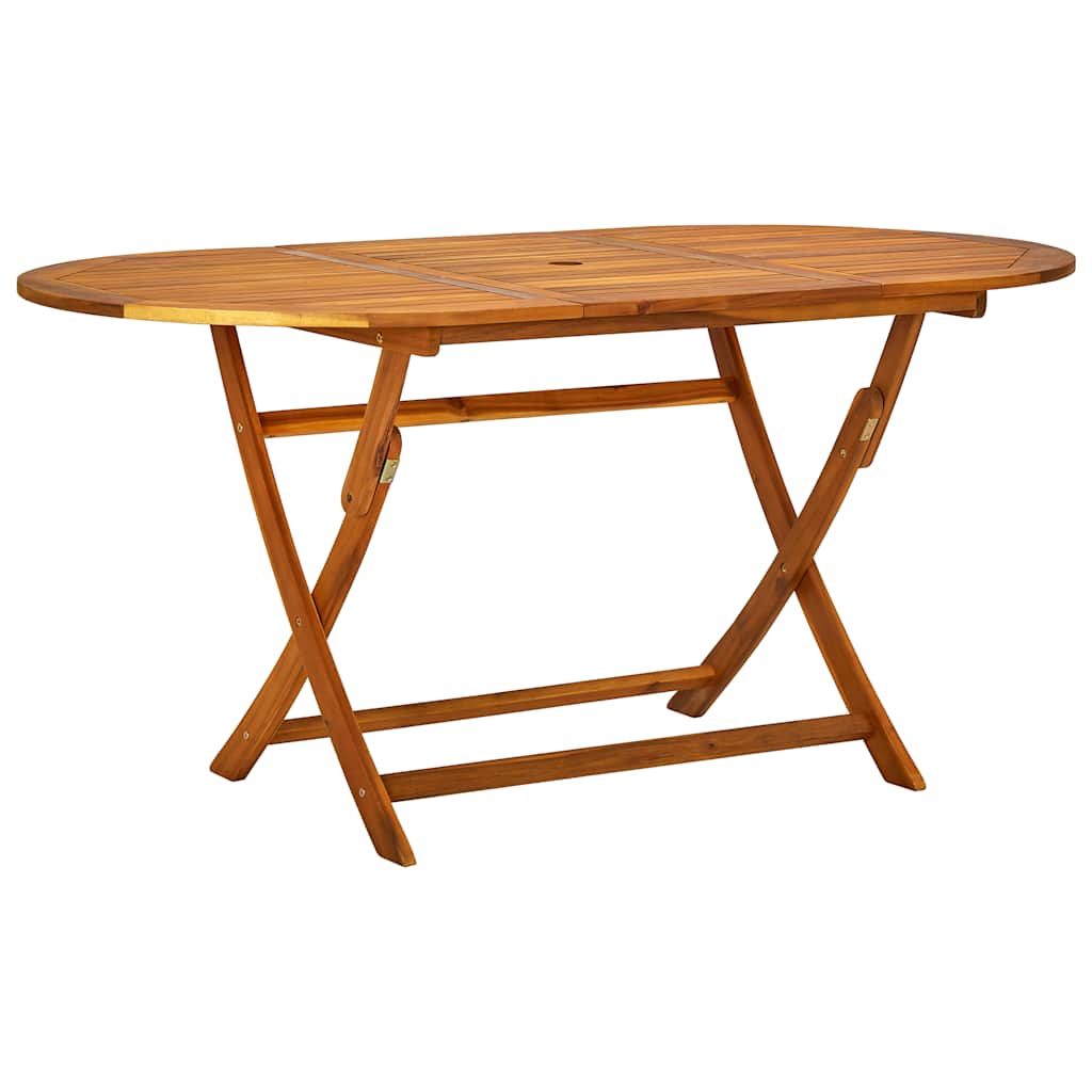 Set da Pranzo da Giardino 7 pz in Legno Massello di Acacia | homemem39
