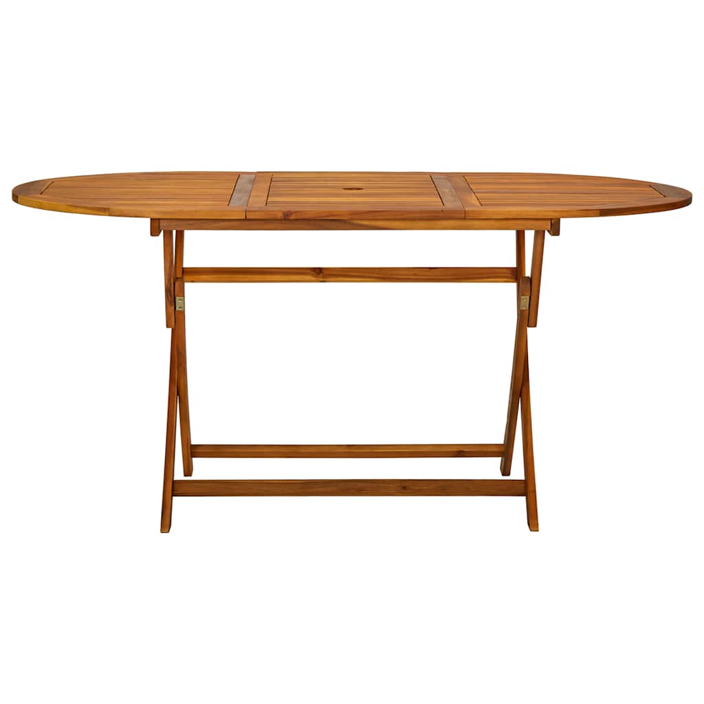 Set da Pranzo da Giardino 7 pz in Legno Massello di Acacia | homemem39