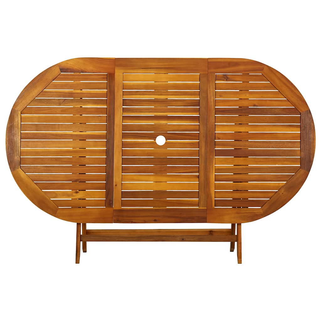 Set da Pranzo da Giardino 7 pz in Legno Massello di Acacia | homemem39