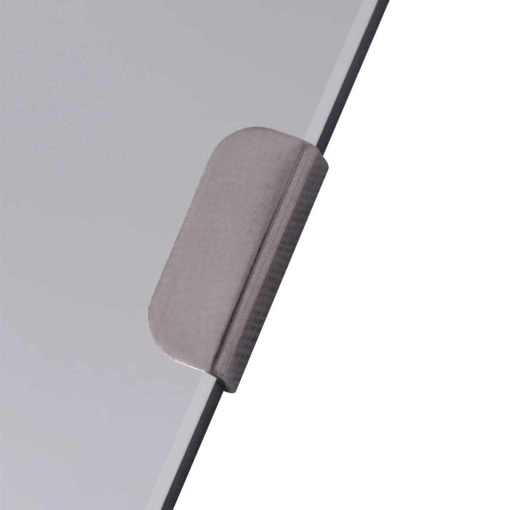 Piastrelle in Vetro a Specchio senza Cornice 8 pz 20,5 cm - homemem39