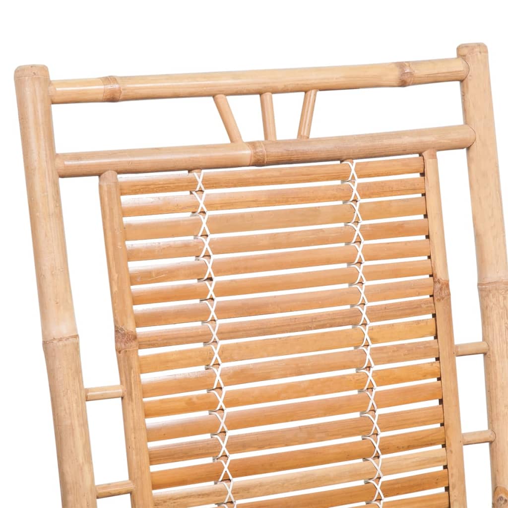 Sedia a dondolo in bamboo - homemem39