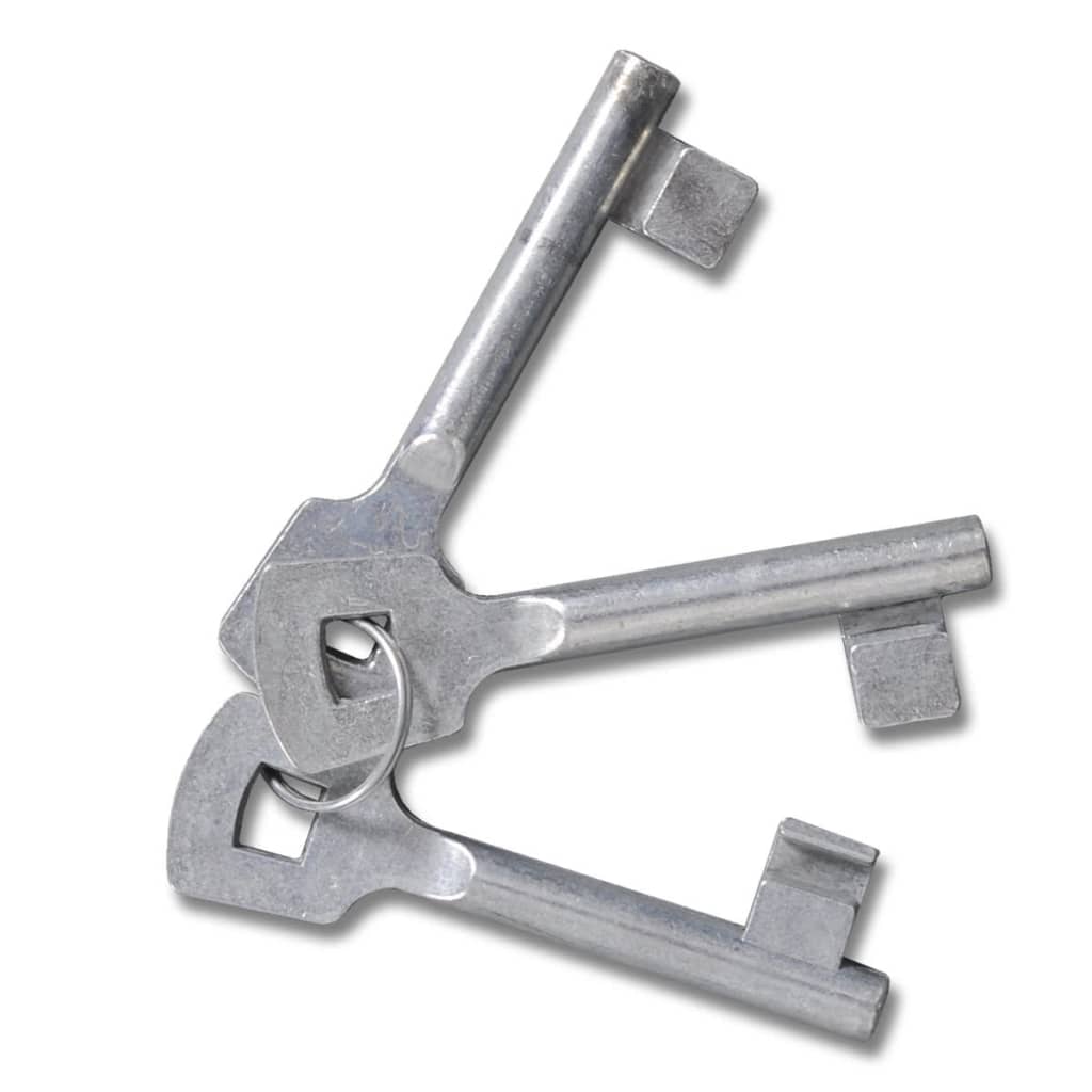 Cancello di Recinzione Doppio in Acciaio Verniciato a Polvere - homemem39