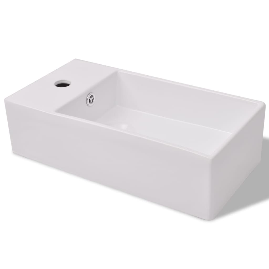 Set Mobili da Bagno con Lavabo 3 pz Beige | homemem39